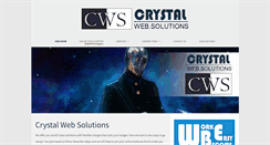 Desktop Screenshot of crystalwebsol.com